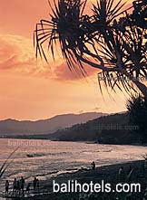 The Alila Manggis - Sunset on the beach
