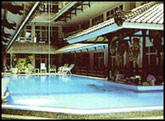 Swimming pool at Hotel Karthi 