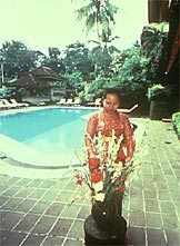 Swimming pool at Camplung Sari Hotel Ubud Bali