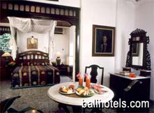 Taman Harum Cottages - villa bedroom double bed